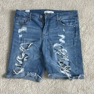 Almost famous distressed  Blue Jean Shorts